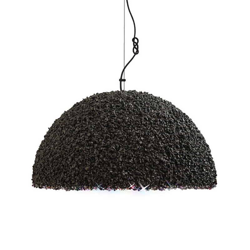 Duchess 1 - Light Pendant, 78" H x 23" W x 23" D, Black