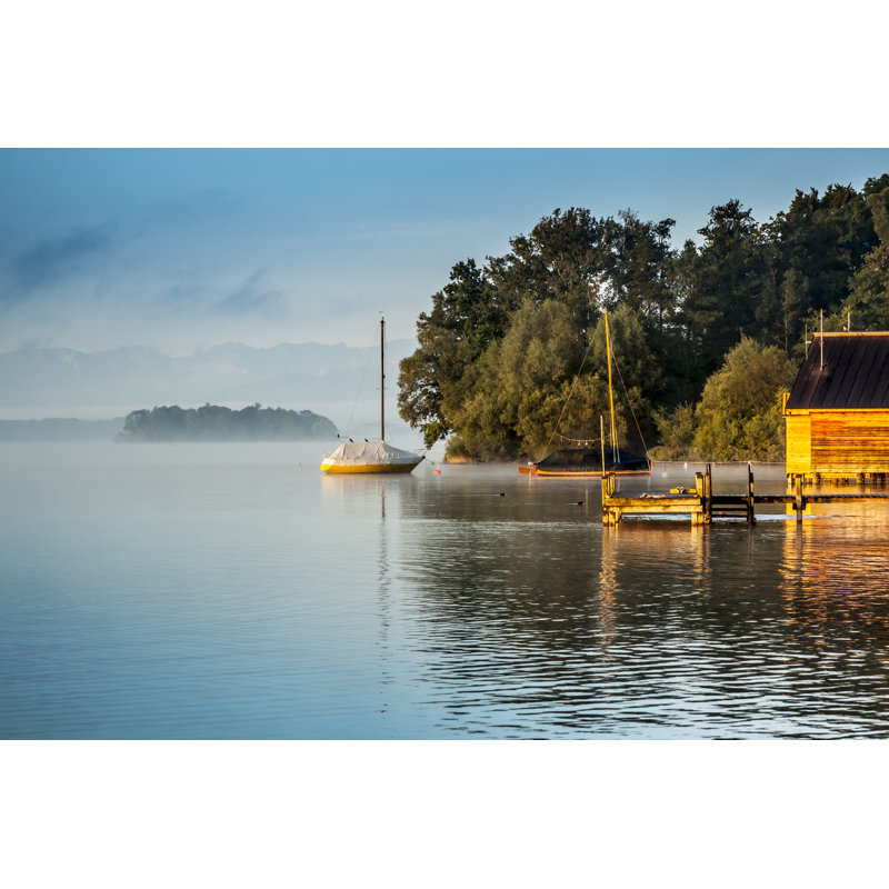 Starnberg Lake by Magann - Wrapped Canvas Print, 81cm H x 122cm W