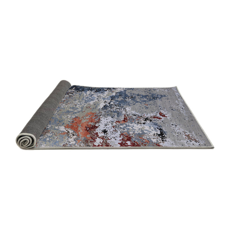 Abstract Indoor Rug, Round 6'