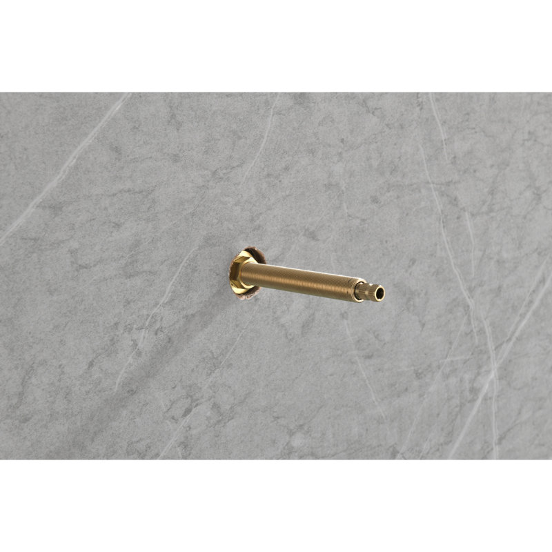3/4" Cast Metal Volume Control Valve - Shower Master With High Flow Capacity, Adjustable Brass Handle, Corrosion Resistance Property, Rust Proof, Easy To Install, Matt Black Extra Control, Corrosion