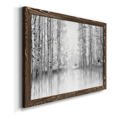 Aspen Reflection - Peinture sur toile encadrée