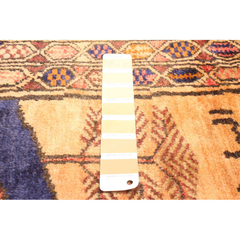 Tapis beige Teimani 2 pi 10 po x 4 pi 4 po