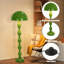 Lampe moderne sur pied avec éclairage à DEL, design minimaliste pour le salon, la chambre à coucher, le bureau et la salle à manger, peu encombrante et base stable (ampoule non incluse)
