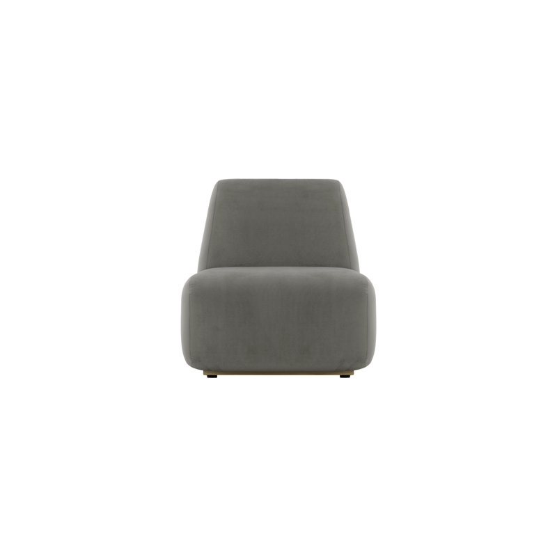Dilly Upholstered Armchair, Grey