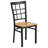 Prompton Modern Window Back Metal Restaurant Chair by Flash Furniture-1132193527