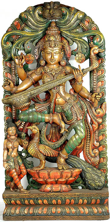 Saraswati dansant