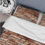 Ensemble de housse de couette Urban Brick Wall Elegance III-406385214