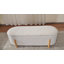 Banc de rangement à couvercle rabattable moderne avec compartiment caché-949294957