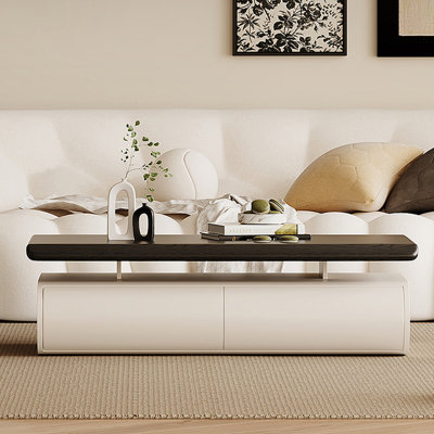 Table basse moderne en bois simple