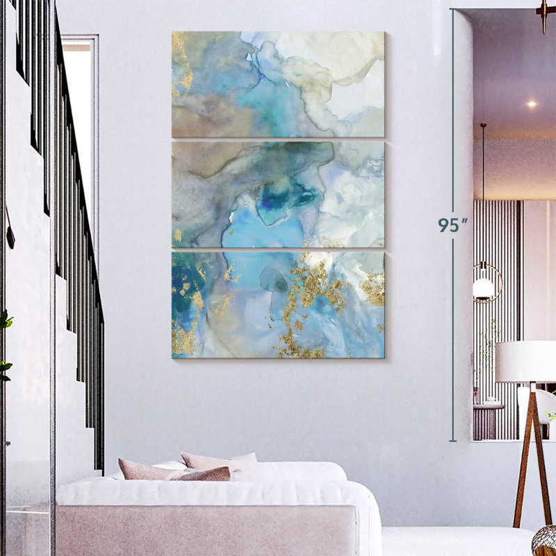 Avery Emerald Pool II, 74" H x 48" W