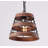 1 - Light Brown Lantern Pendant