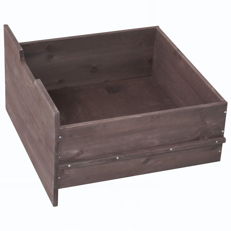 66.5" Outdoor Kitchen Island, Brown