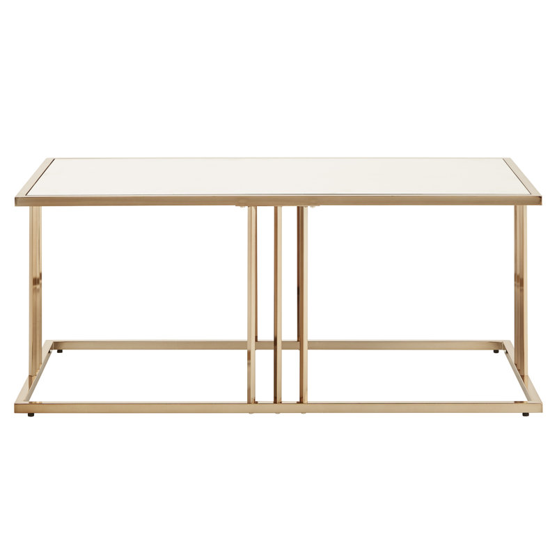 Ayalisse Glass Top Coffee Table