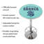 Round Metal Base Dining Table