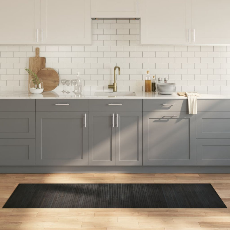 Sharell Solid Colour Area Rug, Runner 60 x 200cm