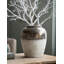 Vase décoratif en céramique 13 po x 13 po x 16 po Sienna