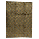 Hand-Knotted High-Quality Brown Area Rug