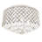 Tiffany Crystal Flush Mount