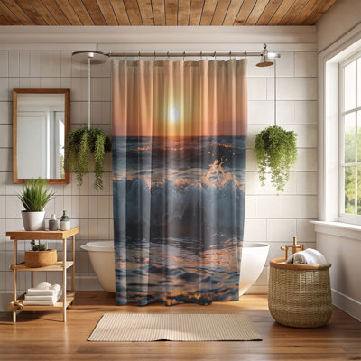 Rideau de douche Twilight Tides - Premium