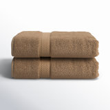 Renata 800 GSM 2 Piece Egyptian-Quality Cotton Bath Towel Set