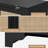 Sideboard Buffet Cabinet, Kitchen Storage Sideboard with Rattan Doors, Liquor Coffee Bar Buffet, Dining Room, Hallway, Accent Cabinet, Natural-1568562044