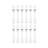 Wallace Continental Hammered 65-Piece Stainless- Silver Steel Boxed Flatware Set, Service for 12