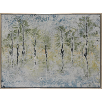 Blue Cypress Lake - peinture sur toile