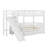Twin Over Twin Wood Bunk Bed With Storage Staircase, Slide And 2 Drawers For Kids, Boys, Girls, Small Rooms-413838835