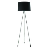 Lazar 59'' Brush Steel Tripod Floor Lamp