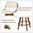 Shontina Faux Leather Swivel Bar Stool-481374837-502297922
