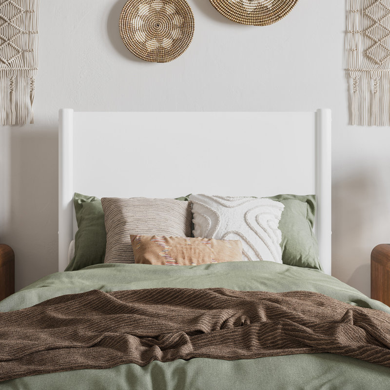 Lit plateforme Bromwyn, Simple TG, Blanc