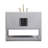 Felicity 42 " W Freestanding Standard 1 Single Vanity Bathroom Vanity With Engineered Marble Top-1480704430