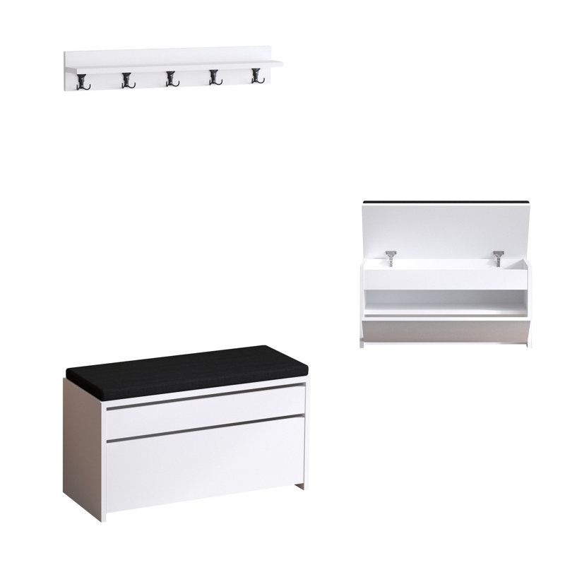 Baneen 8 Pair Shoe Storage Cabinet