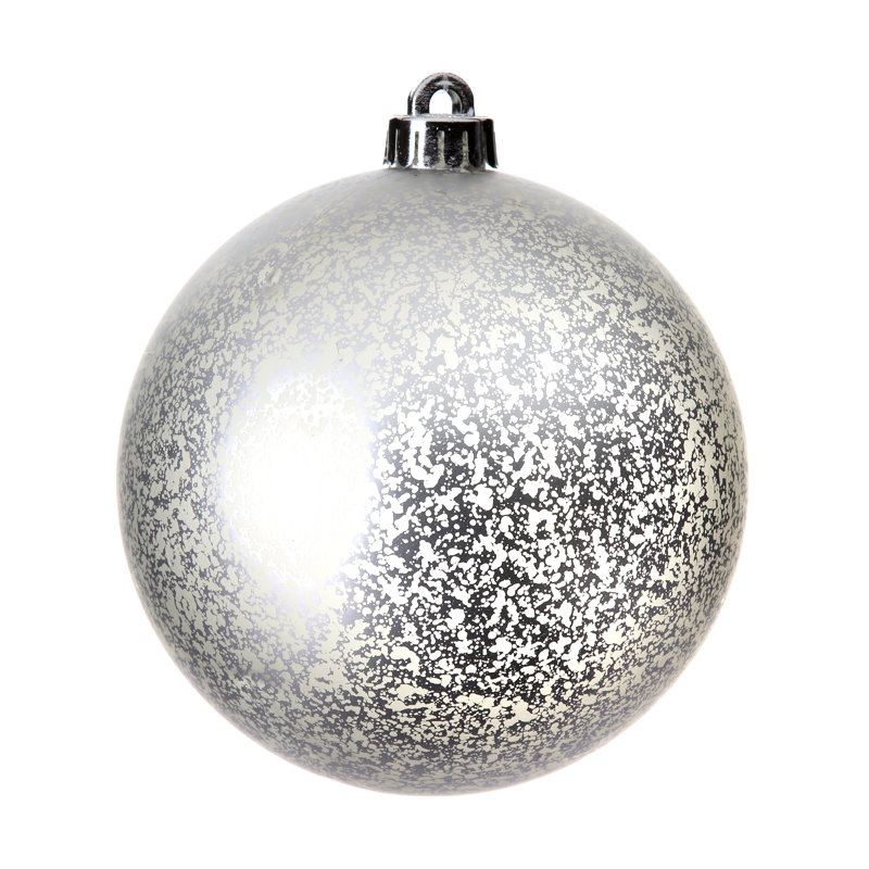 Ornement boule de mercure 140Mm Vp, Argent argent
