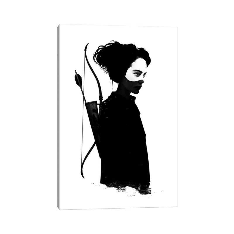 Four Of Hearts by Ruben Ireland - Wrapped Canvas Gallery-Wrapped Canvas Giclée, 66.04 cm H x 45.72 cm W
