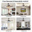 Ventilateur de lustre moderne à DEL moderne avec télécommande 48 "rétractable avec lumière noire et perles-130156607