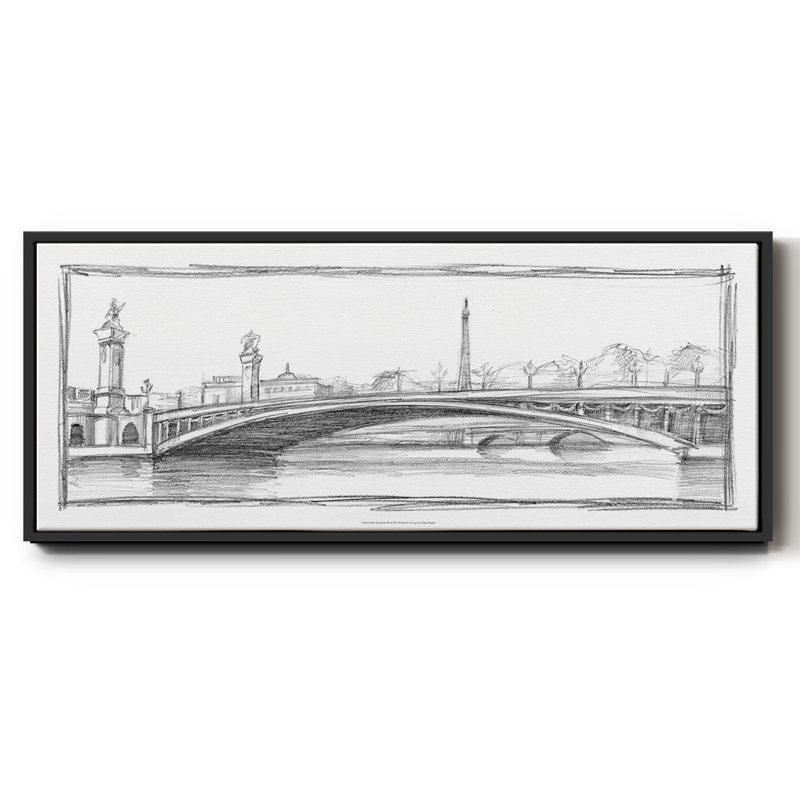 Pont Alexandre III- Framed Canvas