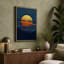 Sun Meets Water Minimalist - Wrapped Canvas-1501752072-1501752113