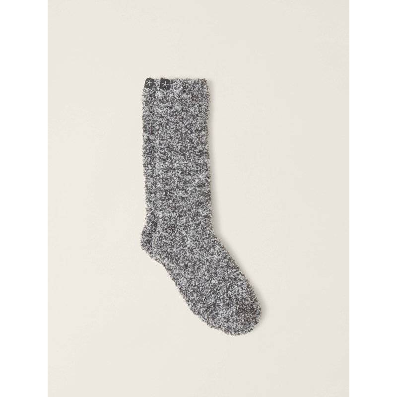  Chaussettes pour femmes Cozychic Heathered, bleu ardoise / blanc, petit-moyen