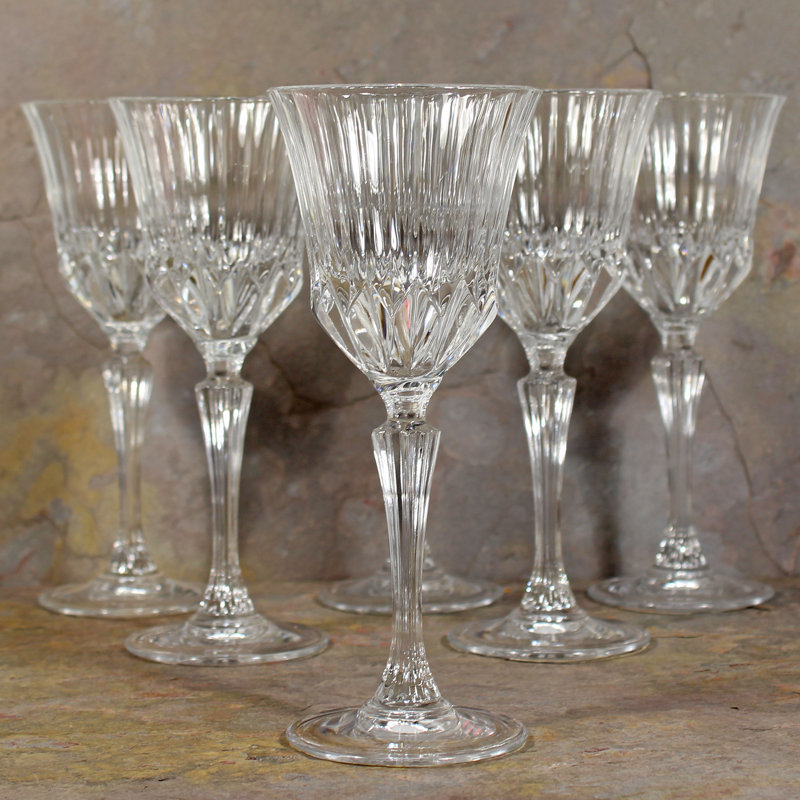 Adagio 5 oz. Crystal Wine Glass Set