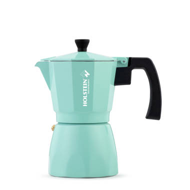 GROSCHE Milano Stone Stovetop Espresso Maker Moka Pot, Home Espresso Coffee  Maker - 6 cup Mint Green 