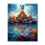 Brainna - Horloge murale moderne asiatique-423292167