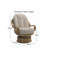 Suzanne Upholstered Swivel Armchair-679239867