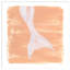 «Soft Sea Mermaid Tail» par Yvette St. Amant, reproduction d'art encadrée en bois-626958616