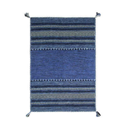 Chinn Striped Hand Woven Area Rug