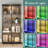 Display Case With Tempered Glass Shelves And Doors