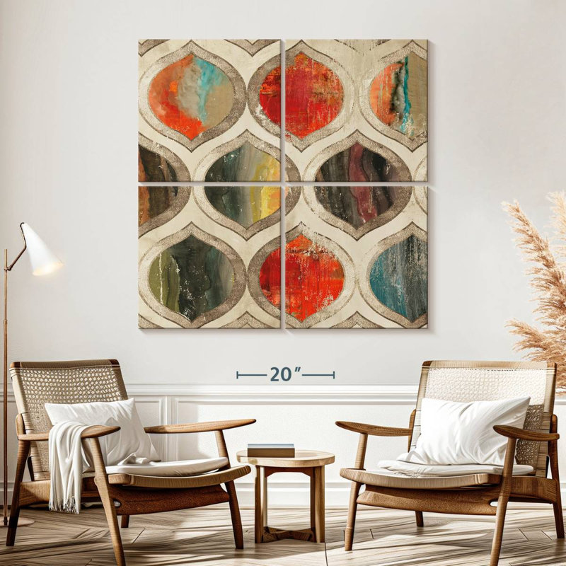 Rustic Solaris, 57" H x 57" W