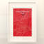 Charlottesville, carte de la ville, impression graphique-1816501793-1816501854