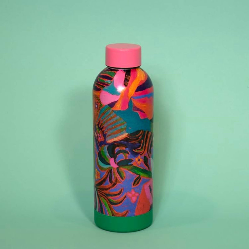 Portico Designs Arthouse Unlimited Collection 500ml Vacuum Insulated Stainless Steel Water Bottle