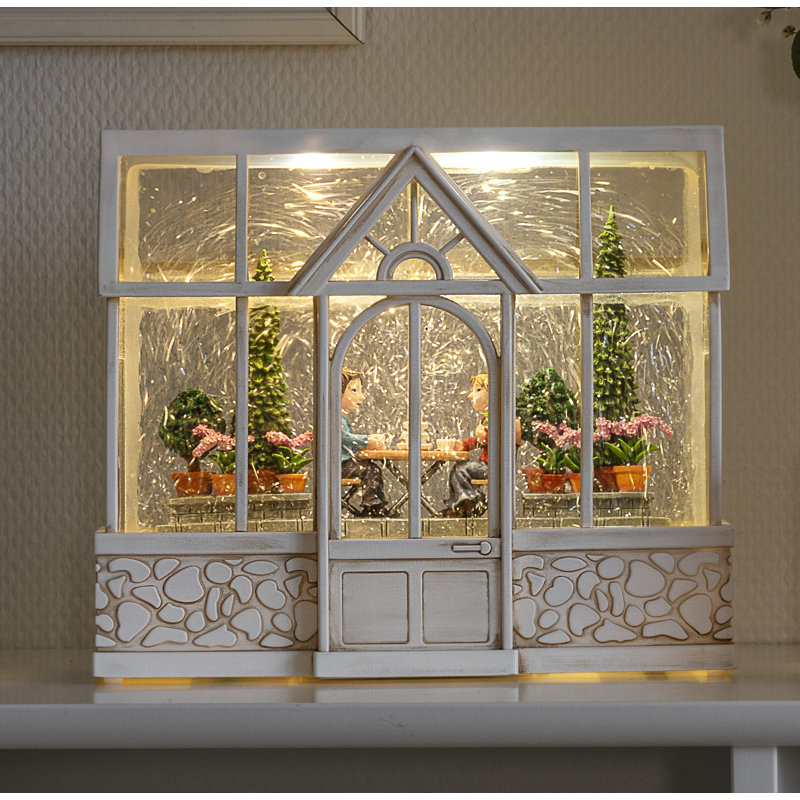 Water Lantern of Greenhouse and Miniatures with Timer